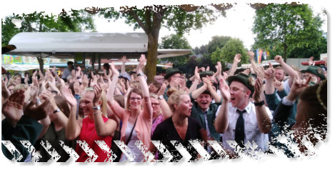 mega Patrty mit Partyband Stereojam in Baccum Schützenfest