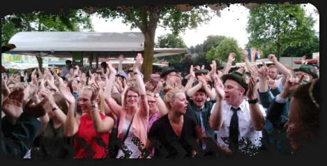 mega Patrty mit Partyband Stereojam in Baccum Schützenfest